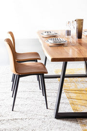 Grauer Teppich in Naturfaserfusion 200x300 Stil