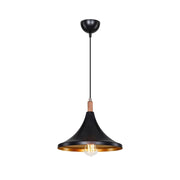 Federlampe Kano Nero Oro Asz1564 Effez