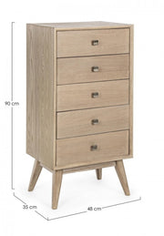 Schublade 5 Schubladen Alannis Design minimal