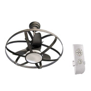 Kronleuchter mit LED -Lüfter und Fernbedienung 86 cm