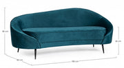 2 -seerer Sofa Seraphin Deep Velvet Effekt