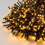 Bandkette Ø6cm NTLG 1000 abgebrochenes grünes Kabel 4+30,5 m Weihnachtslichter