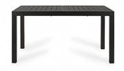 Ausleitbarer Außentisch in Anthrazitaluminium CM 140-210x77x H75