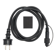 PL E27 / PML Kabel Alim. 2x1.5mm2 Schuko 1,5 m Weihnachtslichter