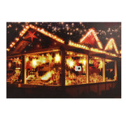 Rechteckige mehrfarbige Holz -LED -Bild CM60X40H1.8