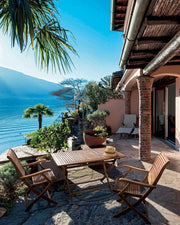 Rechteckige Klappgarten Tabelle 120x70x H73 cm