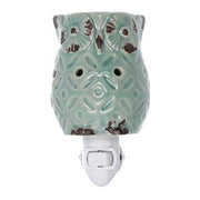 Bruciaesente Plug Ceramic Green Owl CM7,7x10H13.4