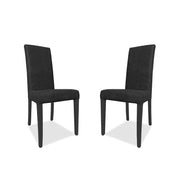 Nancy gepolsterter Stuhl Yuma Fabric 16 Anthrazit