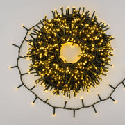 Bandkette Ø6cm NTLG 1000 abgebrochenes grünes Kabel 4+30,5 m Weihnachtslichter