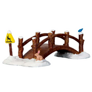 Lemax geteilte Eisenbahn Laufsteg