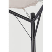 Pavillon Dome aus Garten Anthrazit-Grigio 3,5x3,5xh 260 cm