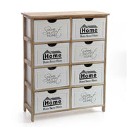 Moderne Truhe der Schubladen dekoriert 8 Schubladen 67 x 28 x 87 h cm cm