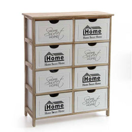 Moderne Truhe der Schubladen dekoriert 8 Schubladen 67 x 28 x 87 h cm cm