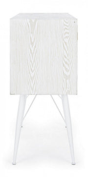 Credenka 2 Türen 2 Schubladen Eloise in Naturholz 80H CM