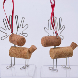 Hirsche Hirsche mit verschiedenen Korken