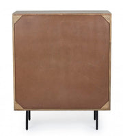 Mobile 4 Darsey -Türen in ednobraunem Holz