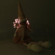 Angelo LED Pink Fabric CM13x10H52