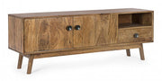 2 -door -Fernsehschrank -1 Vintage -Style -Holzschublade