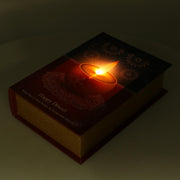 Eco -Leder -Buchbox mit rechteckiger LED CM29x20H8