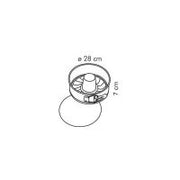 Öffne Pfanne mit doppelter Boden Ø28 cm.