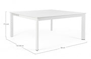 Extendable Table Konnor Bianco Garden