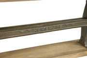 EA-6477 cm Tischhalter. 39,5x 9 H 21.5