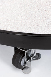 Barry Regenschirmbasis mit weißen 50 kg Rädern