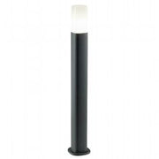 Outdoor -Lampe im sterben -cast -Aluminium mit Opaldiffusor - Abmessungen: 175 mm x 50 mm - Maximale Leistung: 25W Graphit