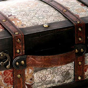 Holzkiste 1-2 Rechteckige schwarze CM36X29H18