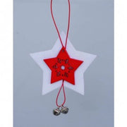 Red Star Appendino für Weihnachtsbaum 8 cm