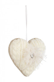 12x Anhänger Jolin Herz weiß