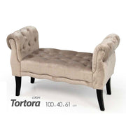 Tortora Velvet Bench Session bequem