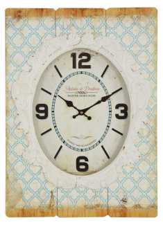 Oval Clock Wood EW-1008 cm. 42 x 4,5 H 58