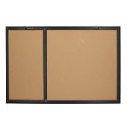 Memo Magnetic Blackboard mit Kork und Kreide CM60x40x1.5