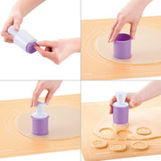 Delicia -Kekse stempeln mit 6 verschiedenen Dekorationen