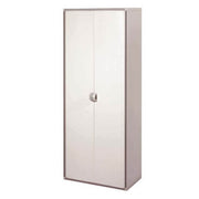 Tuttopiani Garderobe Qbik -Serie in Harz 2 Türen + 3 Regale