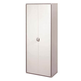 Tuttopiani Garderobe Qbik -Serie in Harz 2 Türen + 3 Regale