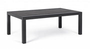 Kledi Aluminiumtisch Anthrazit 120x70x43H CM