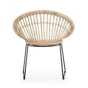 Natural Cayes Rustikaler Sessel