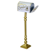 Gold Metall Mailbox cmø33h127