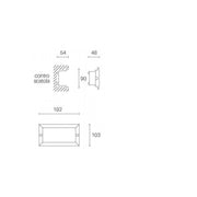 Offene Sammlung 10W LED 4000K Bianco Escape Line