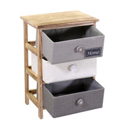 Brenda Schrankkiste der Schubladen Knopf 3 Schubladen CM40x29H58