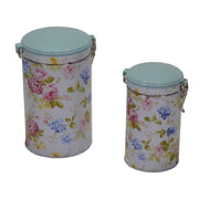 1-2 Blue Jar Rose Rose Cmø12H19