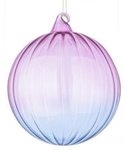 6x Kugel VT Plattenlila-blau D150