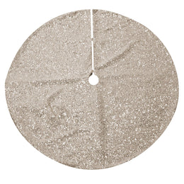 Coverbase Tree Stoff mit Champagner CM Ø90 -Zentren