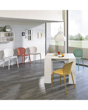 Erweiterbare Konsole in weißen MDF -Pinocchocchio STs