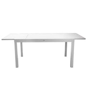 Aluminiumtisch Sullivan Extentable White