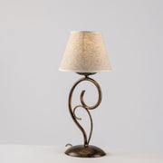 Lumetto Wien Gold A Light A Pararalume Effekt Fabric Effect 16x H38 cm