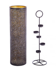 P.Talight 5p Icelyn Black-Gold