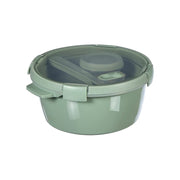 Runde Lunchhalter Curver Smart to Go Eco, grüne Farbe